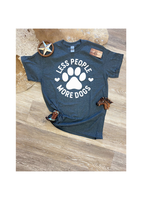 Less People - More Dogs T-shirt