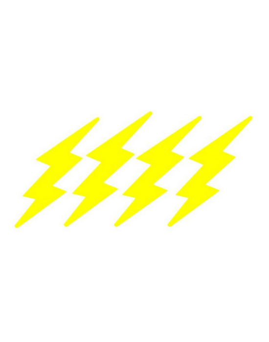 Reflecive Stickers - Lightning