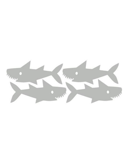 Reflecive Stickers - Sharks